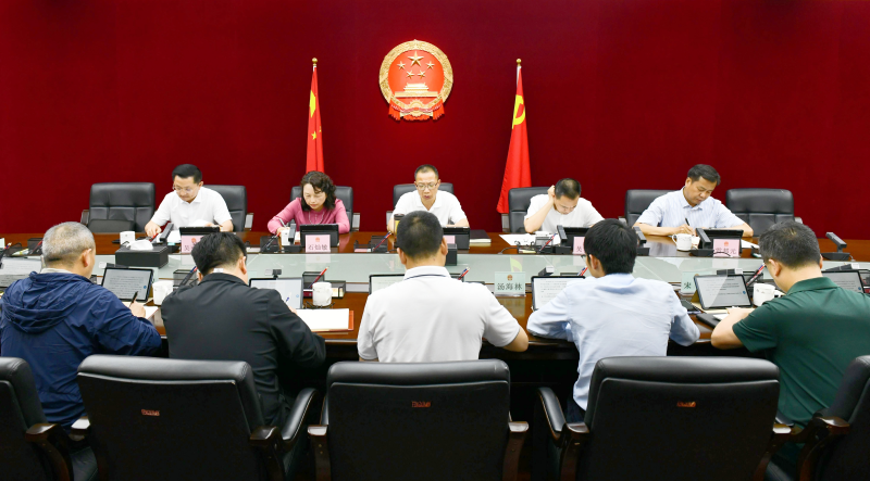 市九届人大常委会党组召开扩大会议